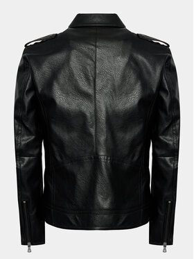 Μπουφάν από απομίμηση δέρματος Sisley φωτογραφία