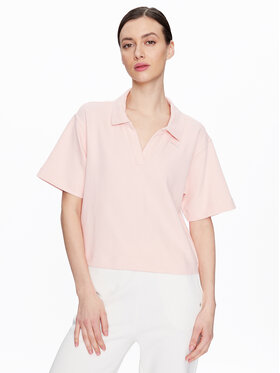 Puma Puma Тениска с яка и копчета Herpol 673108 Розов Relaxed Fit