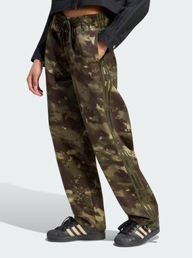adidas adidas Spodnie materiałowe 167951 Kolorowy Oversize