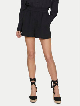 Vila Vila Szövet rövidnadrág Lania 14089489 Fekete Loose Fit