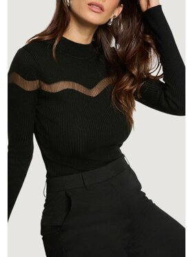 Morgan De Toi Morgan De Toi Maglione 252-MVAL Nero Casual Fit