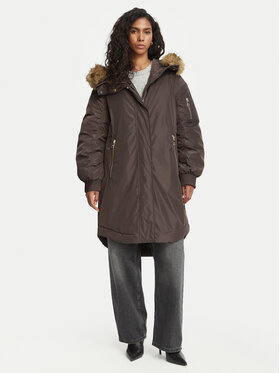 Liu Jo Liu Jo Zimska jakna WF6064 T714A Rjava Regular Fit