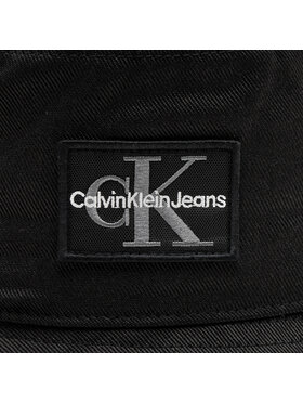 Calvin Klein Jeans Šešir Mono Logo Patch Bucket Hat K50K512181 Crna