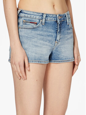 Tommy Jeans Tommy Jeans Farmer rövidnadrág Nora DW0DW15604 Kék Skinny Fit