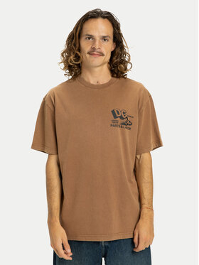 DC Shoes DC Shoes Футболка Parts Dep EDYZT04366 Коричневий Regular Fit