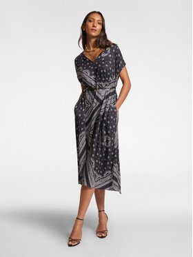 Elena Mirò Elena Mirò Sukienka wieczorowa 7006E000324N001 Czarny Regular Fit