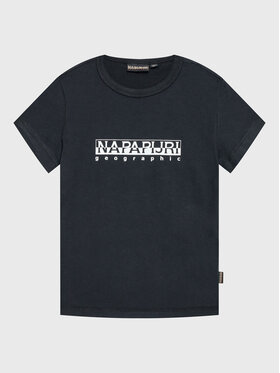 Napapijri Napapijri T-shirt S-Box NP0A4GNJ D Crna Regular Fit