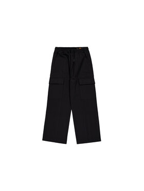 Alpha Industries Alpha Industries Spodnie cargo Open Leg Cargo Pant Kids Czarny Loose Fit