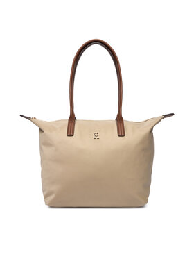 Tommy Hilfiger Tommy Hilfiger Táska Popette Tote AW0AW17711 Barna