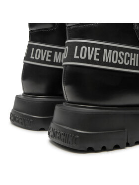 LOVE MOSCHINO Škornji JA21024G1LIA0000 Črna