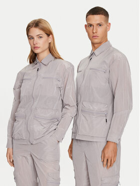 Rains Rains Camicia Kano Overshirt 19220 Grigio Regular Fit
