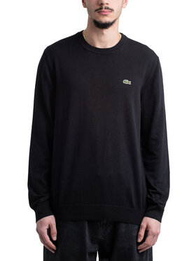 Lacoste Lacoste Sweter AH0128 Czarny Regular Fit