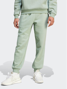 adidas adidas Spodnie dresowe IR8361 Zielony Regular Fit