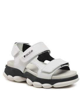 Pinko Pinko Sandály Mylene Sandalo PE 23 BLKS1 100858 A0N9 Bílá