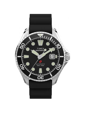 Timex Timex Zegarek TW2Y40000 Czarny