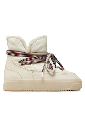 Tommy Hilfiger Tommy Hilfiger Снігоходи Snowboot Monogram Faux Fur FW0FW08389 Бежевий