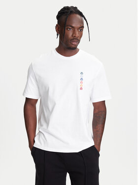 United Colors Of Benetton United Colors Of Benetton T-shirt 3BL0U10A1 Bijela Oversize
