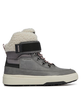 Geox Geox Zimske čizme J Bunshee Pg Girl B J36HSA 0MEFU C1006 D Siva