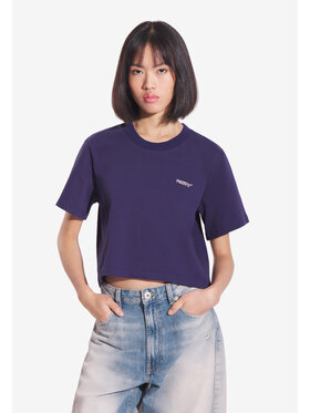 PROSTO. PROSTO. T-Shirt Heavyweight Granatowy Regular Fit
