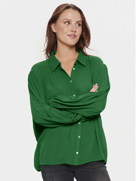 Saint Tropez Saint Tropez Chemise 30512984 Vert Regular Fit