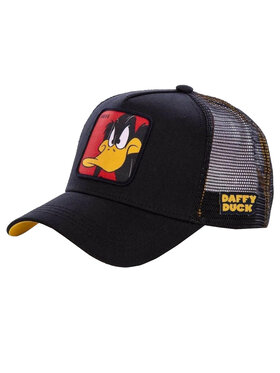 Capslab Capslab Czapka z daszkiem Capslab Looney Tunes Daffy Duck Cap Kids Czarny