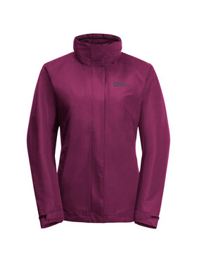 Jack Wolfskin Jack Wolfskin Kurtka przejściowa Geisshorn 3in1 Jkt W Fioletowy Regular Fit