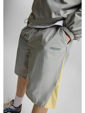 PROSTO. PROSTO. Szorty sportowe Sprinter Szary Regular Fit