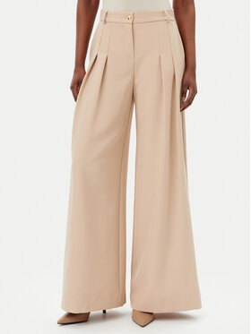 Maryley Maryley Pantaloni din material 25EB579/43PG Bej Regular Fit