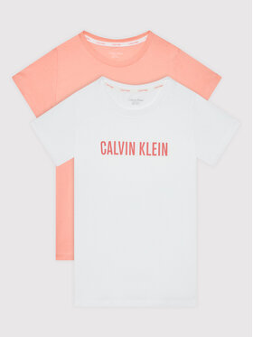 Calvin Klein Calvin Klein Комплект 2 тишъртки G80G800494 Розов Regular Fit