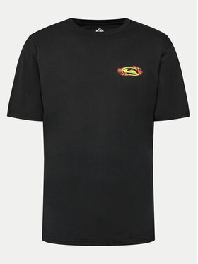 Quiksilver Quiksilver T-shirt Tc Snap EQYZT07672 Crna Regular Fit