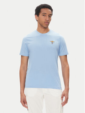 Aeronautica Militare Aeronautica Militare T-krekls 251TS1580J372 Gaiši zils Regular Fit