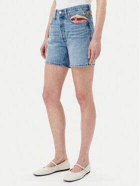 Levi's® Levi's® Jeansshorts 501® 85833-0078 Himmelblau Regular Fit