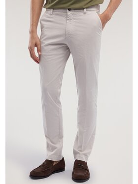 Trussardi Trussardi Spodnie materiałowe P705M800134N011 Biały Regular Fit