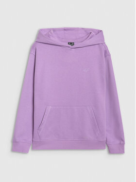 4F 4F Felpa BASIC+ Viola Oversize