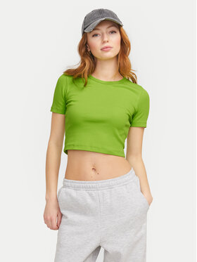 JJXX JJXX Тишърт Florie 12217164 Зелен Slim Fit