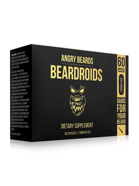 Angry Beards Angry Beards Na Porost Brody Beardroids Witaminy
