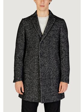 HAMAKI-HO HAMAKI-HO Cappotto CP9H Nero Regular Fit