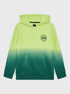 Vans Vans Bluză Dip Dye VN00001Q Verde Regular Fit