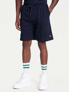 United Colors Of Benetton United Colors Of Benetton Pantaloncini sportivi 342ZU900X Blu scuro Regular Fit