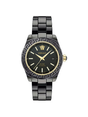 Versace Versace Zegarek VE6B00123 Czarny