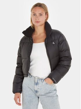 Calvin Klein Jeans Calvin Klein Jeans Giubbotto piumino J20J221649 Nero Cropped Fit