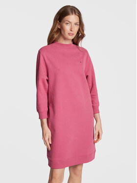 Tommy Hilfiger Tommy Hilfiger Úpletové šaty Fleece WW0WW36068 Ružová Regular Fit