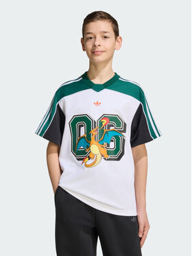 adidas adidas T-Shirt 172492 Biały Loose Fit