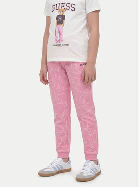 Guess Guess Спортивні штани J6YB03 K3924 Світло-рожевий Regular Fit