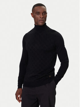 KARL LAGERFELD KARL LAGERFELD Dolčevita 655019 554303 Crna Regular Fit