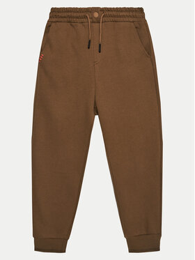 United Colors Of Benetton United Colors Of Benetton Donji dio trenerke 3HLMCF05N Smeđa Regular Fit