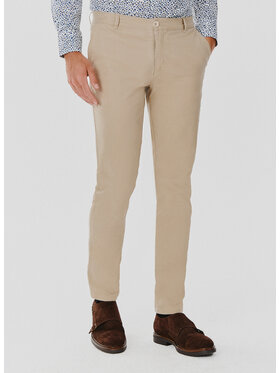 Pako Lorente Pako Lorente Spodnie dzianinowe P24WB-WX-005 Beżowy Classic Fit