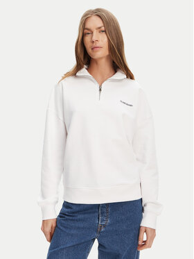 Guess Jeans Guess Jeans Felpa W5YQ09 K68I4 Bianco Regular Fit