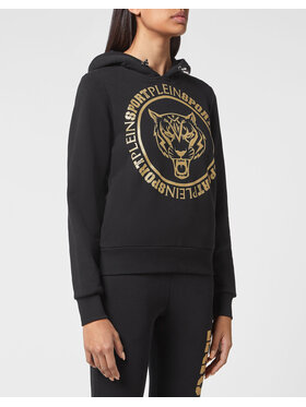 Plein Sport Plein Sport Mikina 2635 Čierna Regular Fit