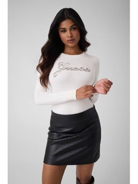 Guess Guess Sweter 184022 Biały